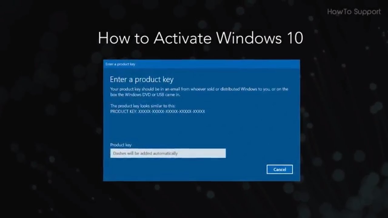 windows 10 not activating